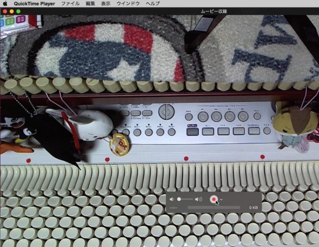 QuickTime Playerムービー収録